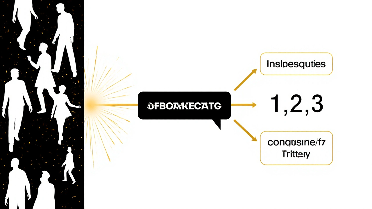Abstract flow of users entering a channel, half leaving due to confusion, guided by a light path of onboarding messages.