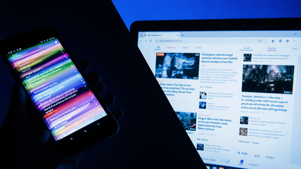 Device Usage Patterns for Telegram News Consumption