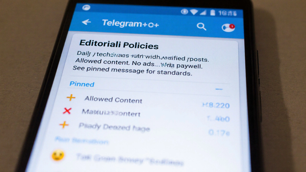 How to Communicate Editorial Policies and Privacy on Telegram Channels