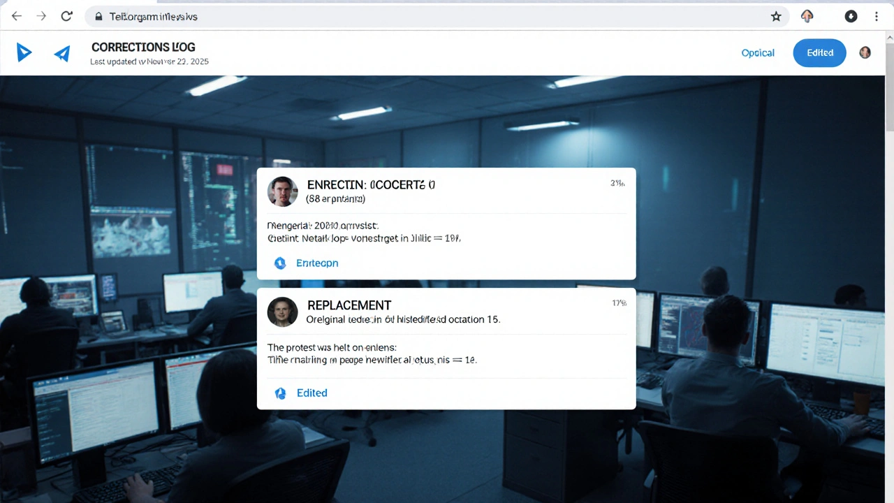 How to Design a Corrections Policy for Telegram News Channels to Maintain Trust and Accuracy