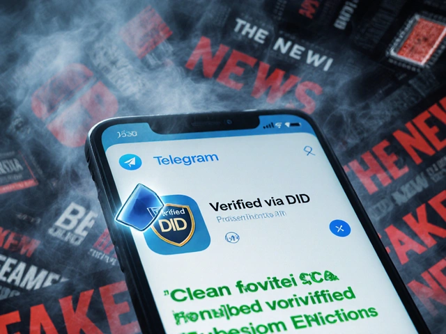 Decentralized Identity for Verified Telegram News Sources