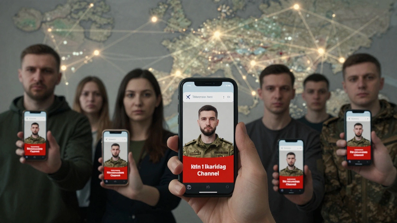 People in Russia, Ukraine, and Iran forwarding the same Telegram news alert to friends and groups.