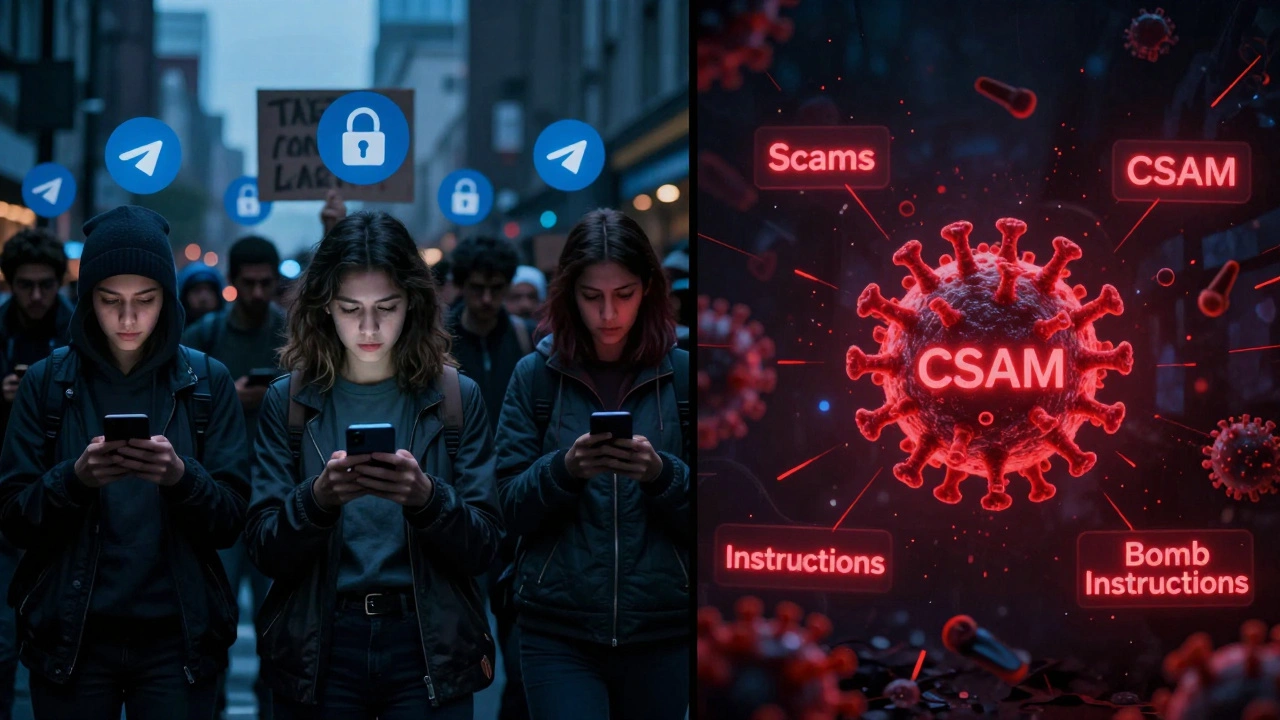Balancing Open Access and Community Safety on Telegram