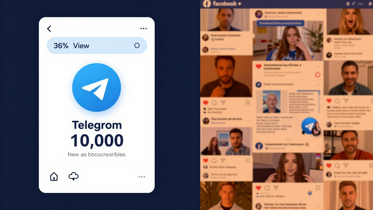 Telegram vs Facebook for News Distribution: Architecture and Reach