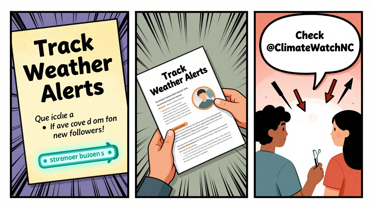 Three comic-style panels showing announcement posts, content swaps, and comment recommendations driving Telegram channel growth.