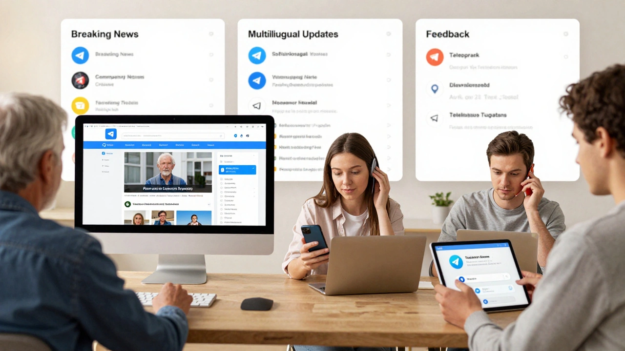 Accessibility and Inclusion Practices for Telegram News Communities