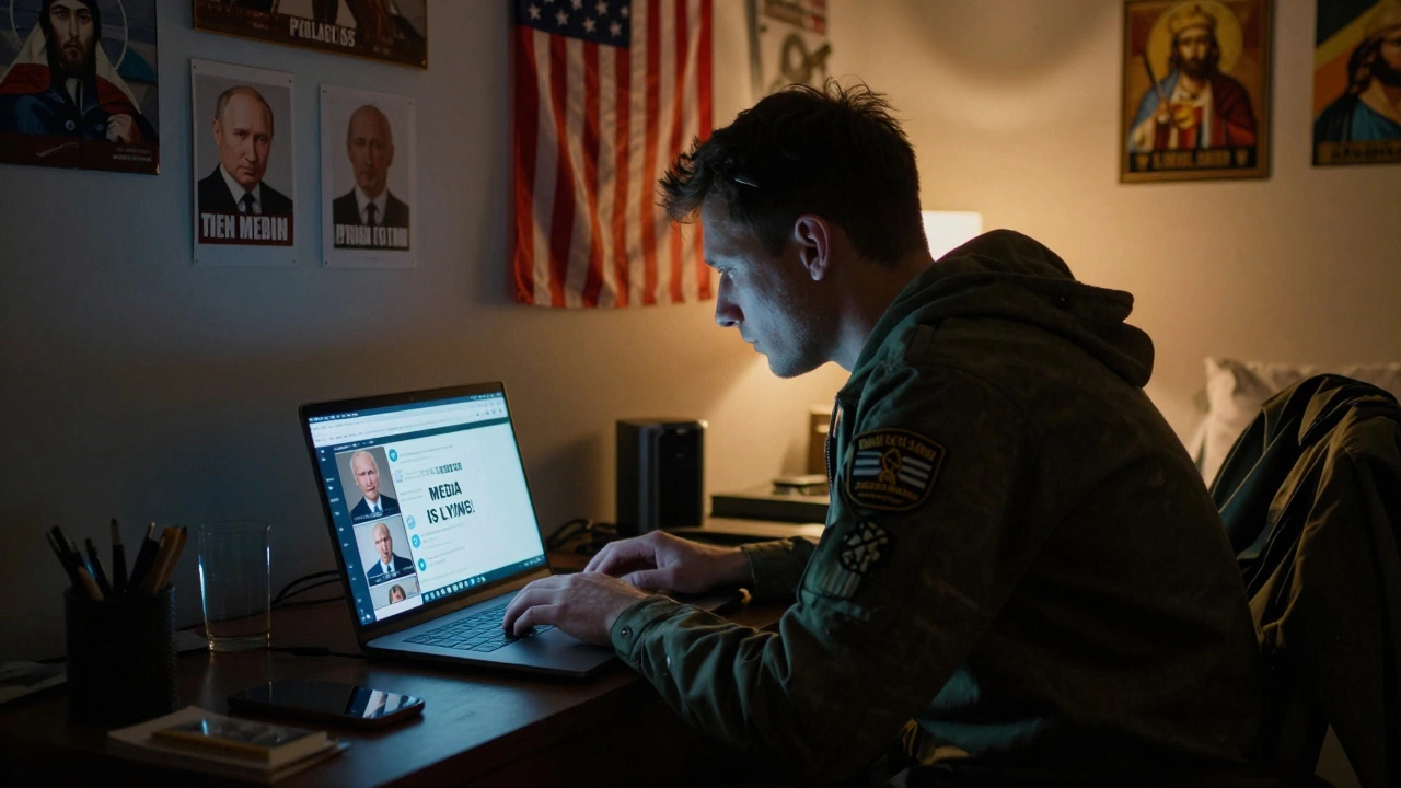 How Political Identity Shapes News Engagement on Telegram