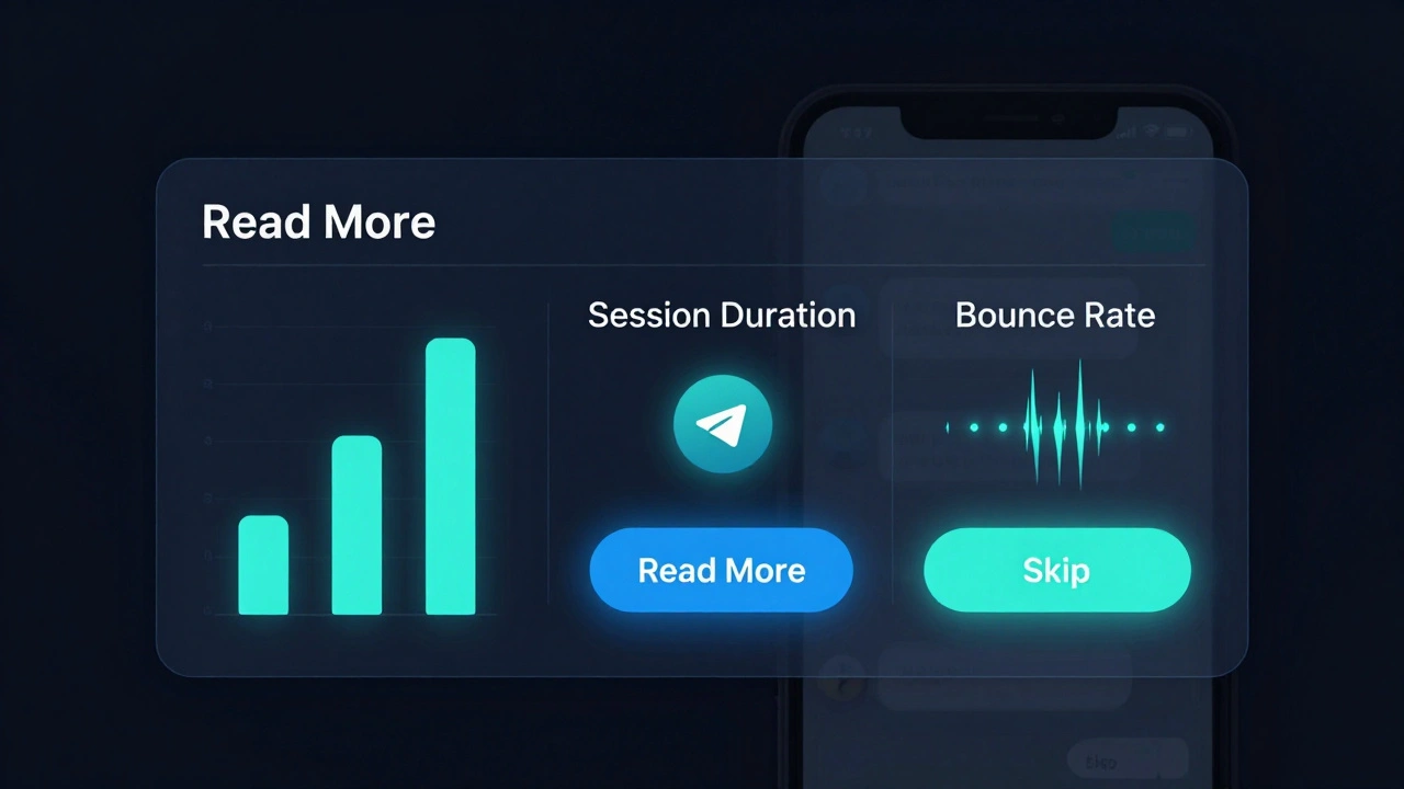 Analytics Dashboards from Bots: Tracking News Engagement in Telegram