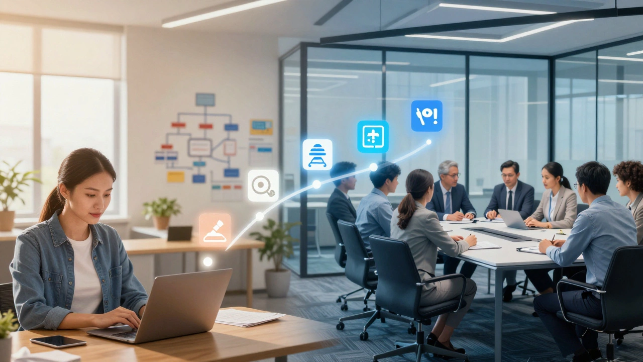 Career progression from freelancer to corporate moderator role