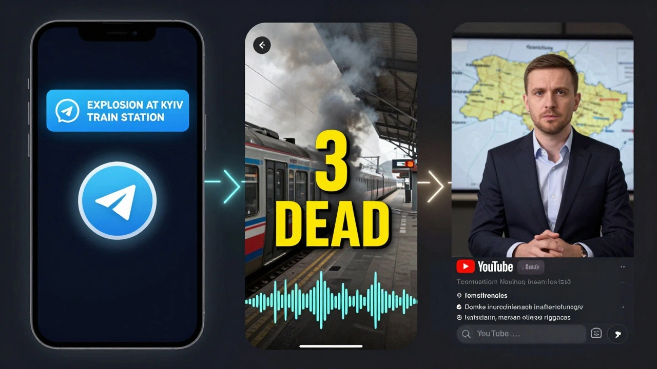How Telegram, YouTube, and TikTok Work Together for News Clips