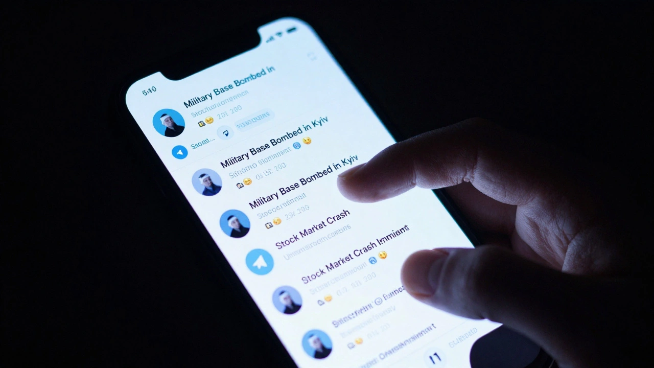 How to Tell Rumors from Real News in Telegram Channels