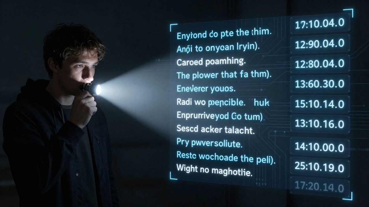 Split-screen: source recording voice note during power outage and AI transcribing it in real time.