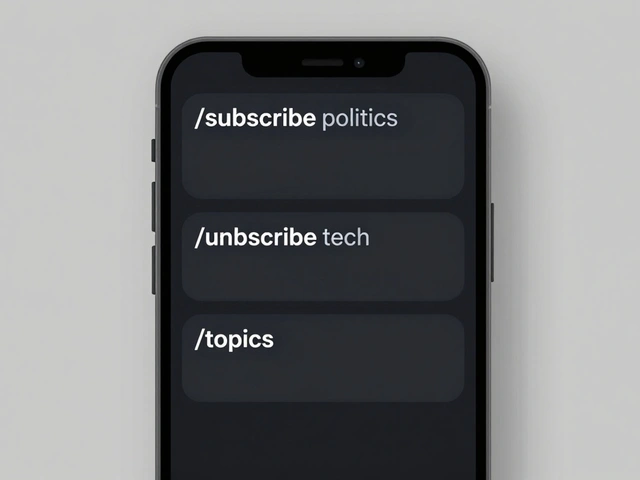 Custom Commands for Telegram News Users: Subscribe, Unsubscribe, Topics