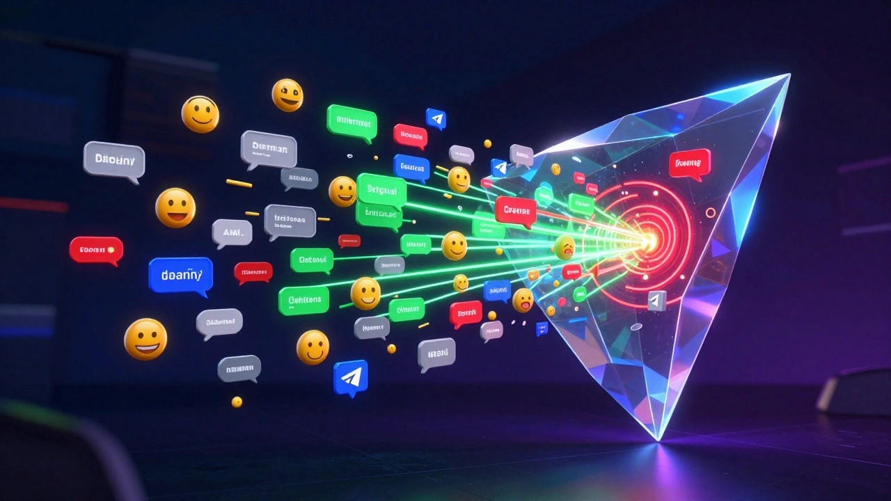 How to Analyze Discussion Group Sentiment for Telegram News