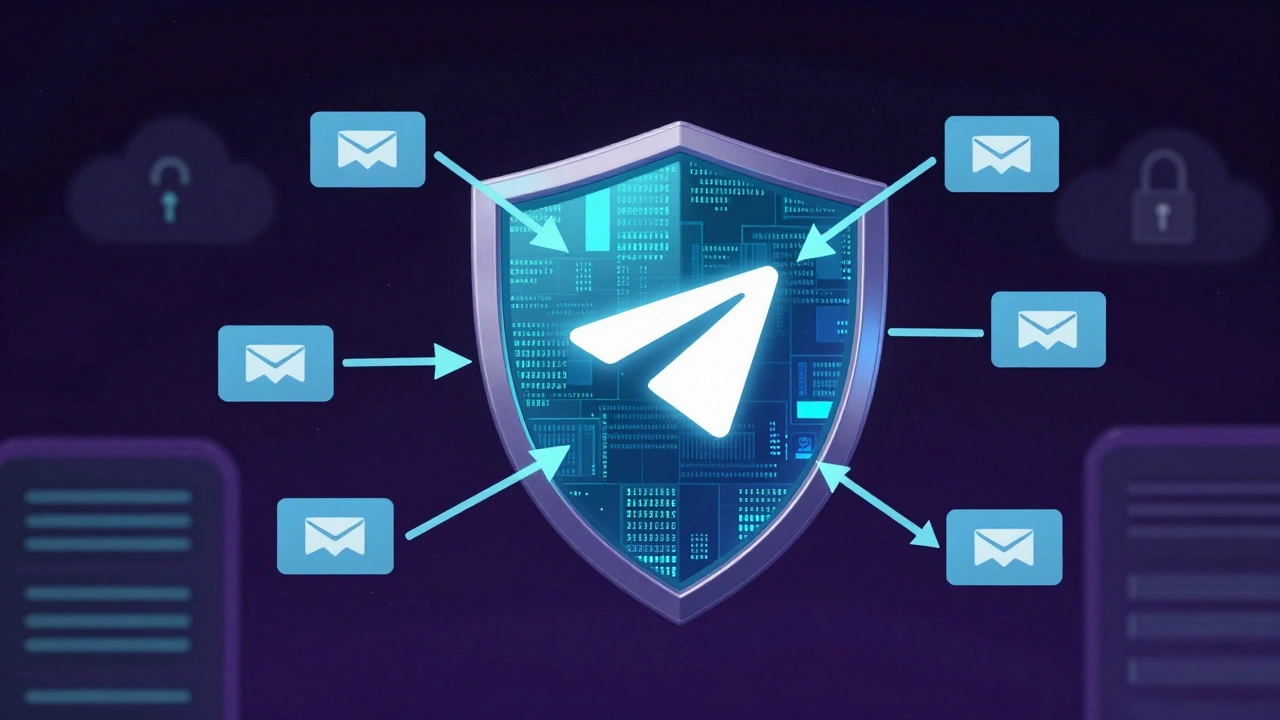 Digital art showing secure API connections and rate limit protection