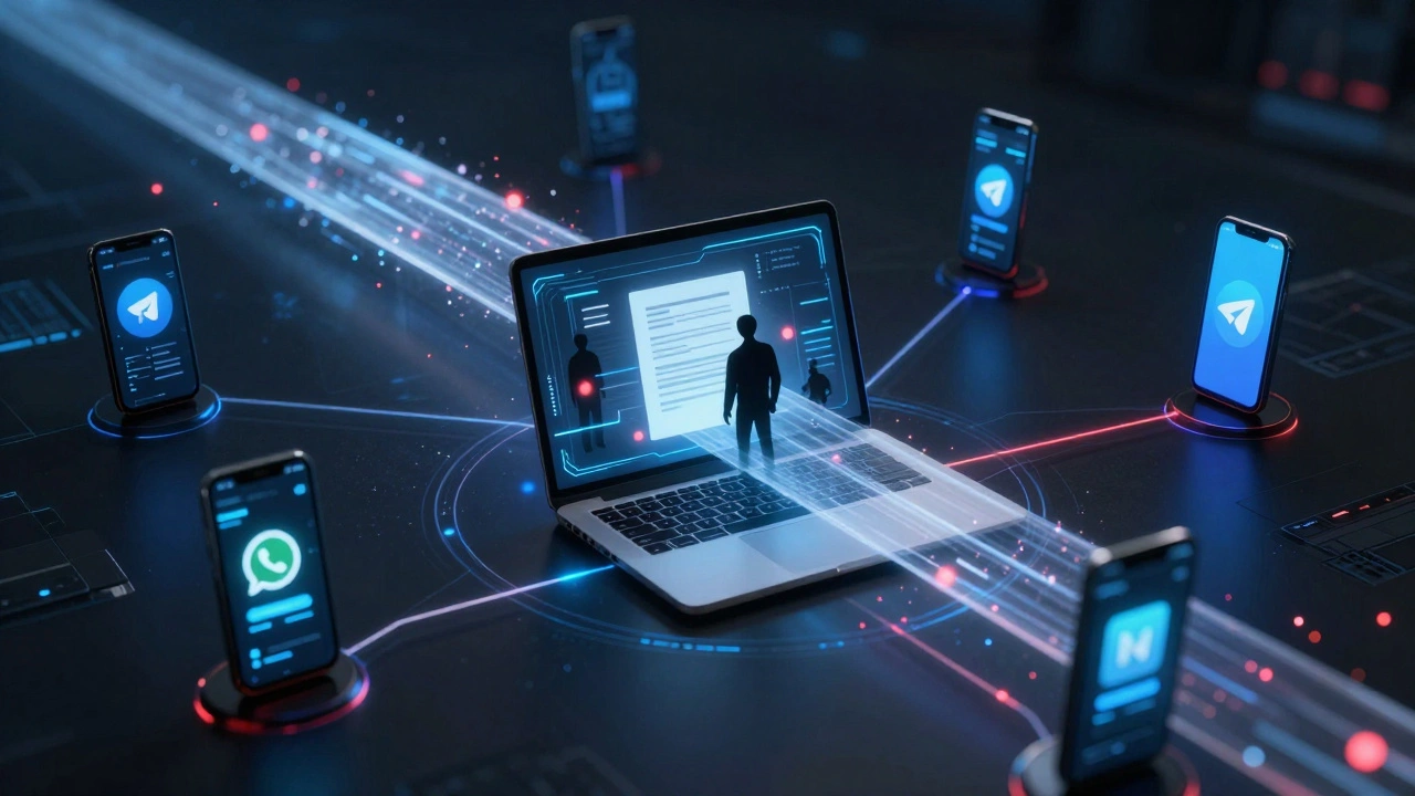 Digital visualization of encrypted data streams protecting newsroom info