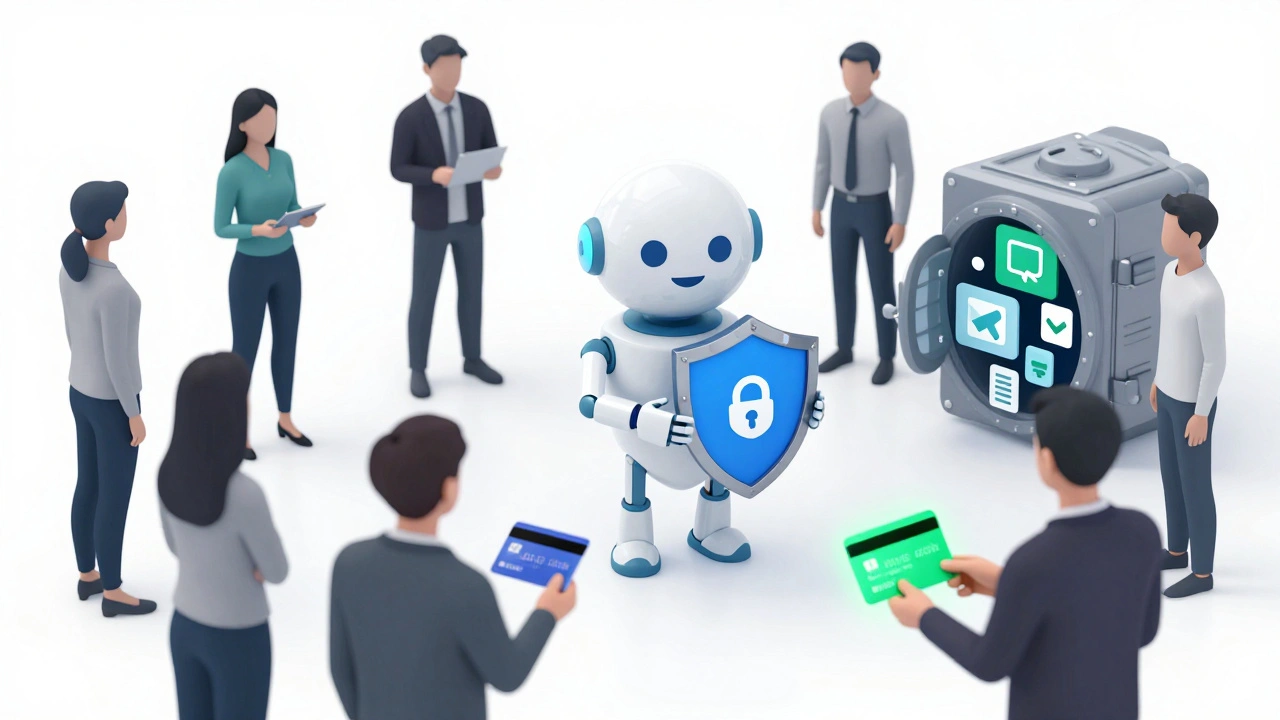 Robot bot managing secure access to premium Telegram content